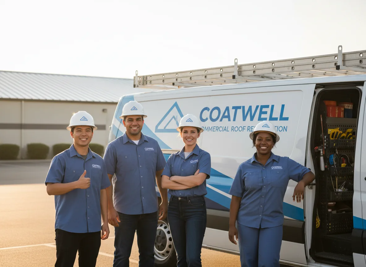 Commercial roof coating company in Nebo, KY